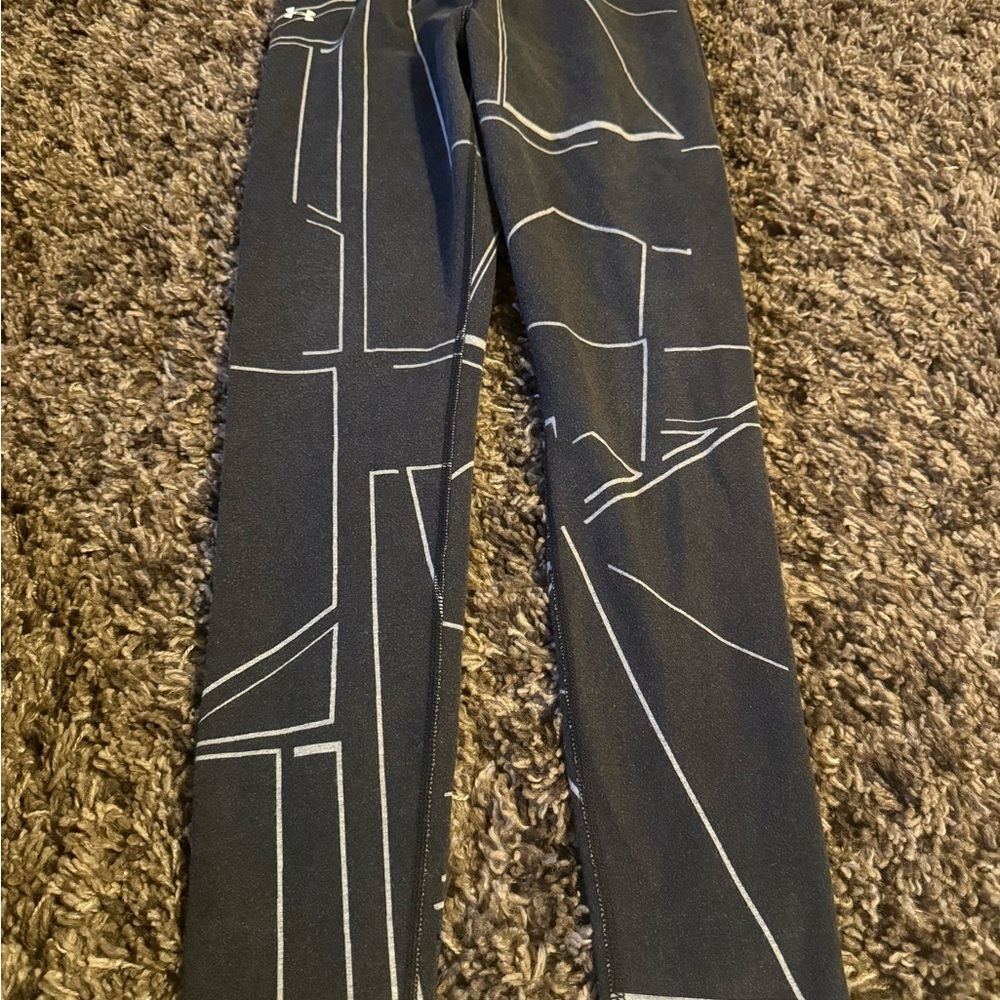 Under Armour Gray and Black Leggings